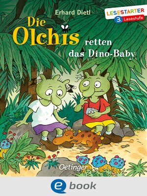 cover image of Die Olchis retten das Dino-Baby